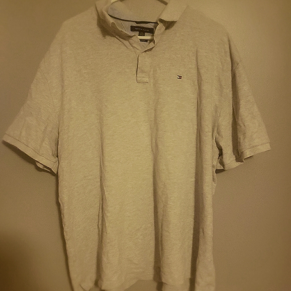 Tommy Hilfiger XXXL Grey Polo